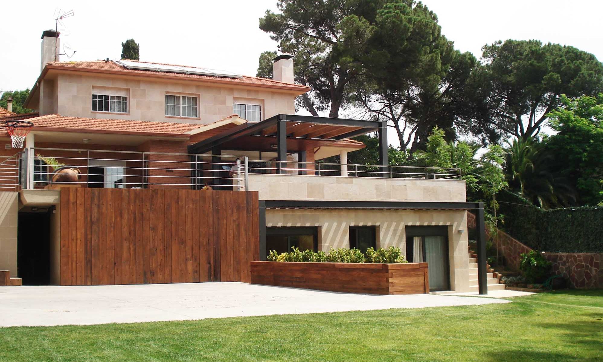 Reforma, reparació estructural, piscina i ampliació d´habitatge | Valldoreix 2009